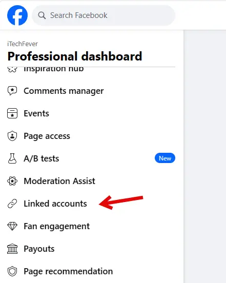 linked account