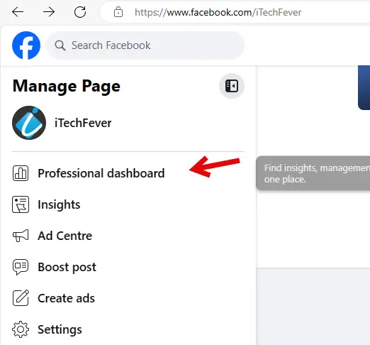 professional dashboard