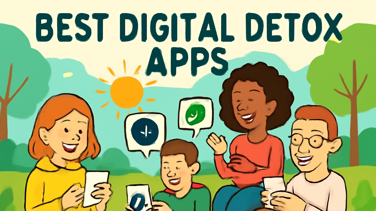 Best Digital Detox Apps to Reduce Screen Time and Boost Focus