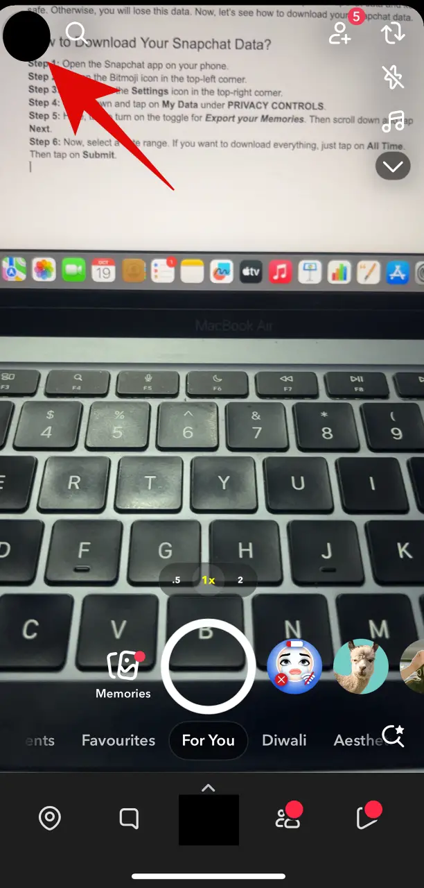 Download Your Snapchat Data